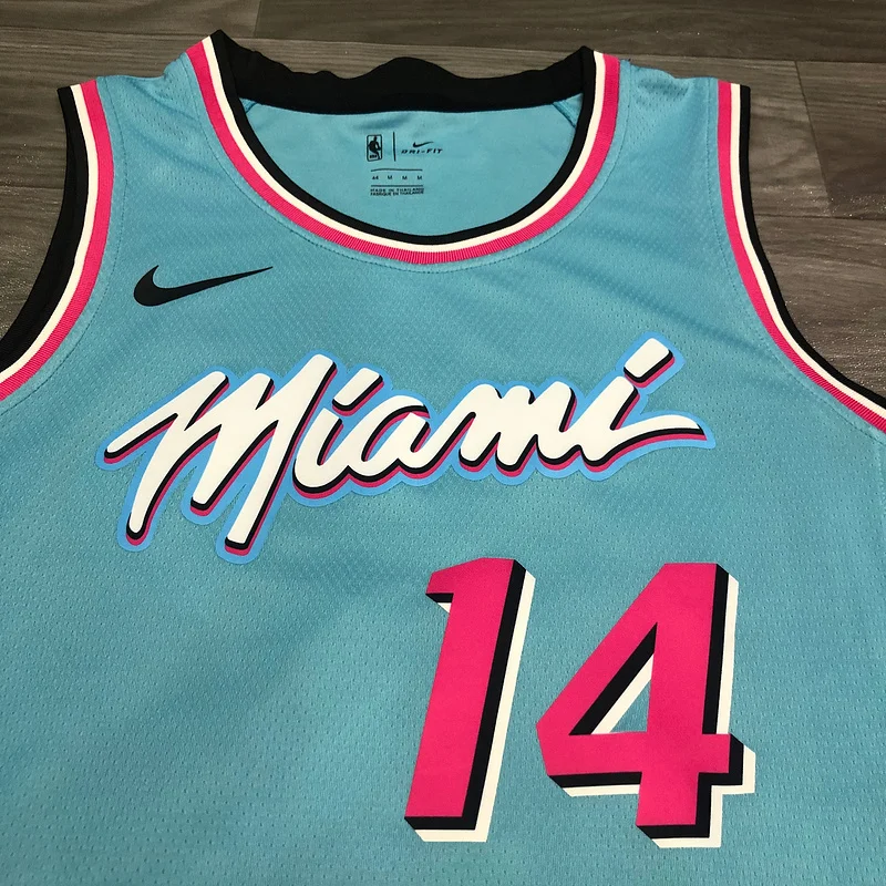 NBA Miami Heat basketball jersey round neck #14 HERRO