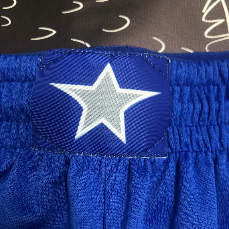 NBA Dallas Mavericks basketball Blue Shorts