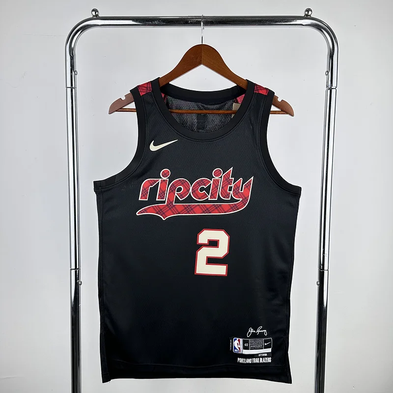 2024  Portland Trail Blazers Basketball Jersey   city version  #2  AYTON