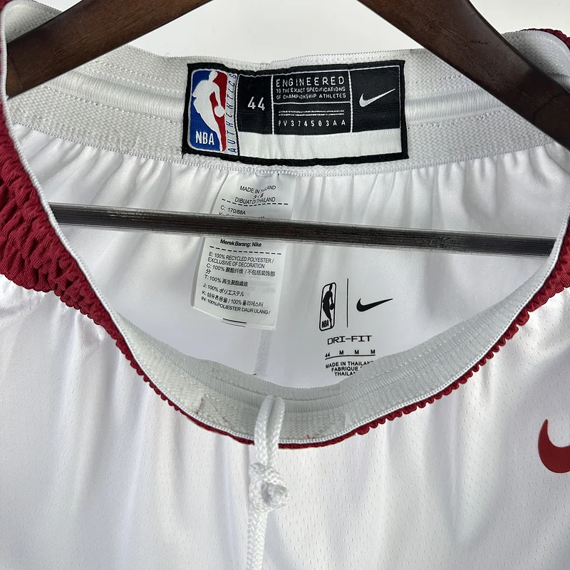 2021 Cleveland Cavaliers Basketball Home White Shorts