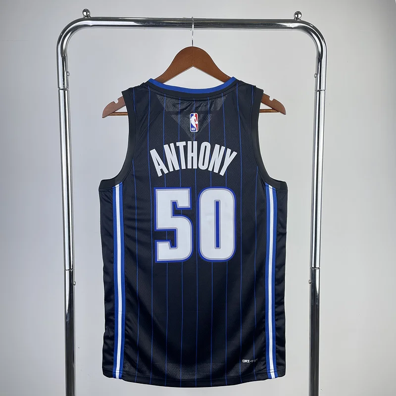 2023 Orlando Magic Basketball Jersey Black stripe #50 ANTHDNY