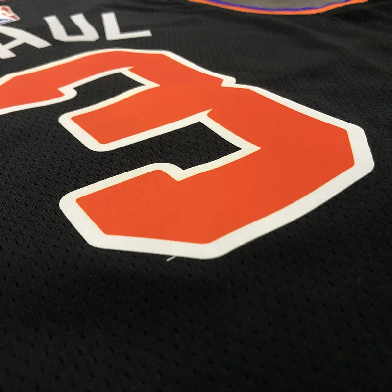 NBA Phoenix Suns Basketball jersey Black #3 PAUL