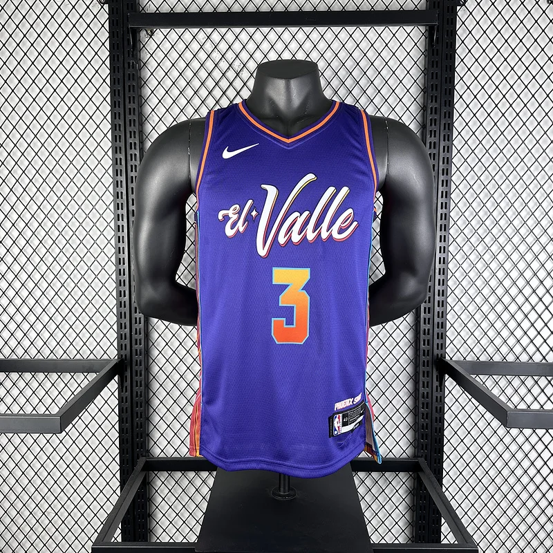 2024 Season NBA Phoenix Suns Basketball jersey city version #3 BEAL