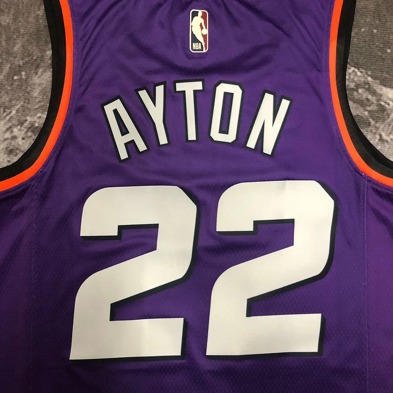 2023 Season NBA Phoenix Suns Basketball jersey Retro #22 AYTON