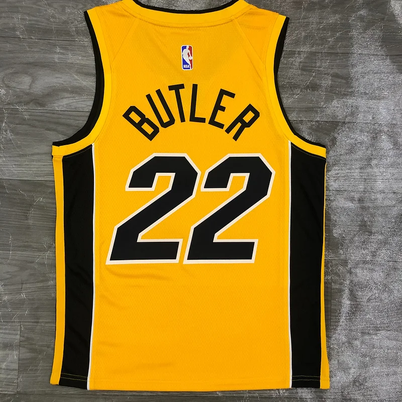 2021 Season NBA Miami Heat basketball jersey bonus edition #22 BUTLER