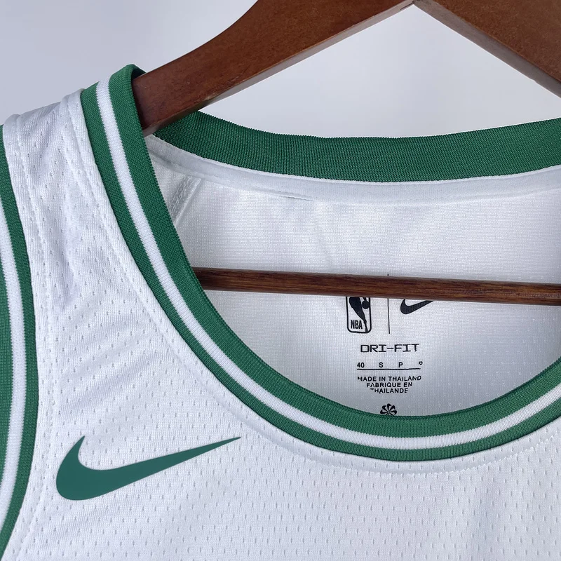 2023 Season NBA Boston Celtics Basketball Jersey home White #4 HOLIDAY