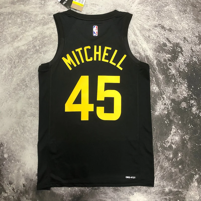 2023 Utah Jazz Basketball Jersey Jordan limited #45 MITCHELL