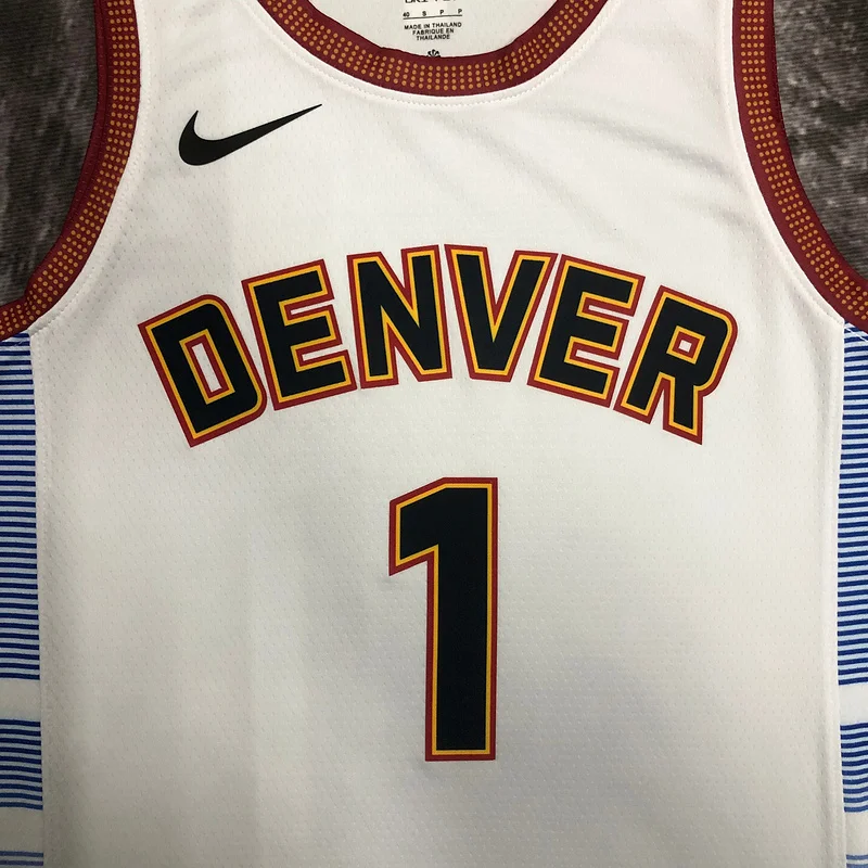 2023 Season NBA Denver Nuggets Basketball jersey city version #1 PORTER JR