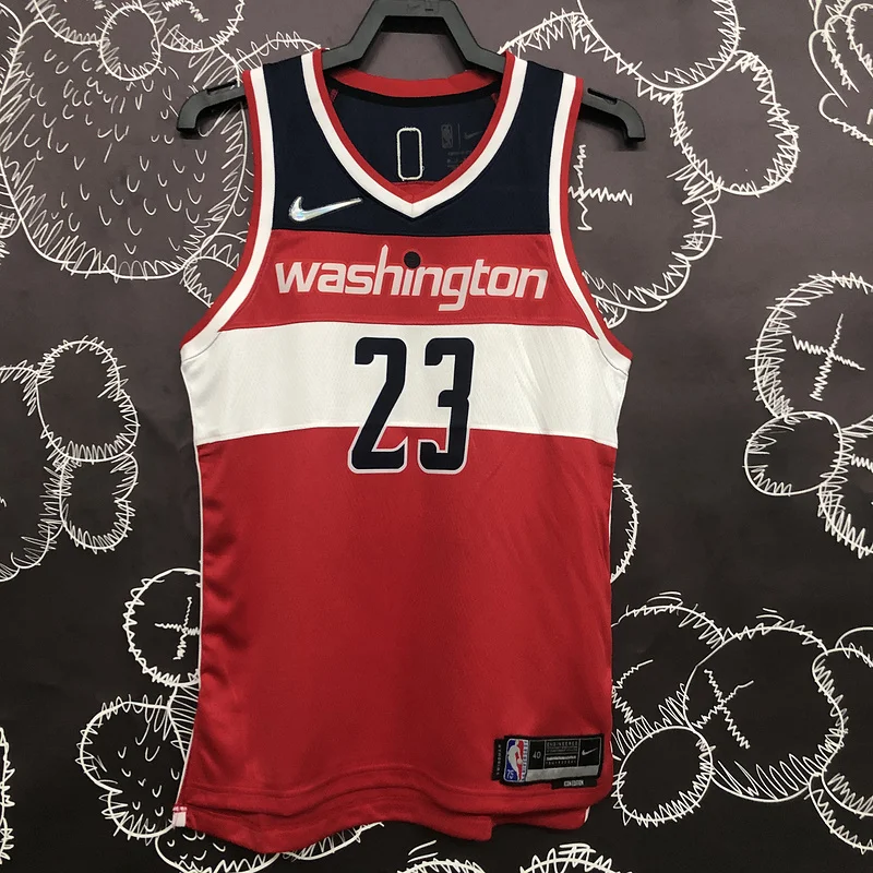 75th anniversary Washington Wizards Basketball Jersey Red #23 JORDAN