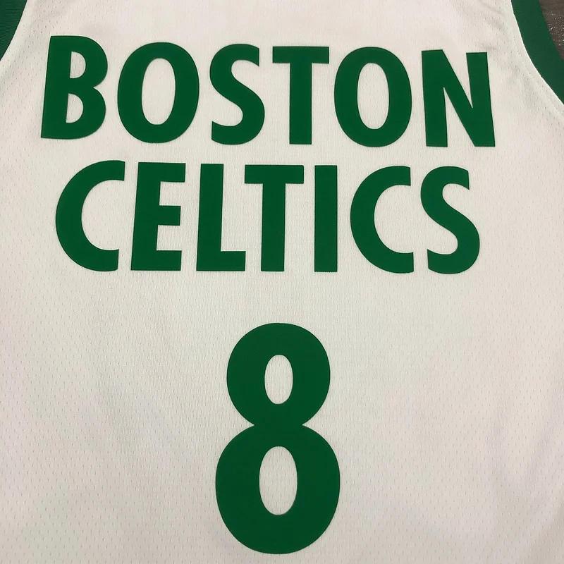 2021 Season NBA Boston Celtics Basketball Jersey city version #8 WALKER