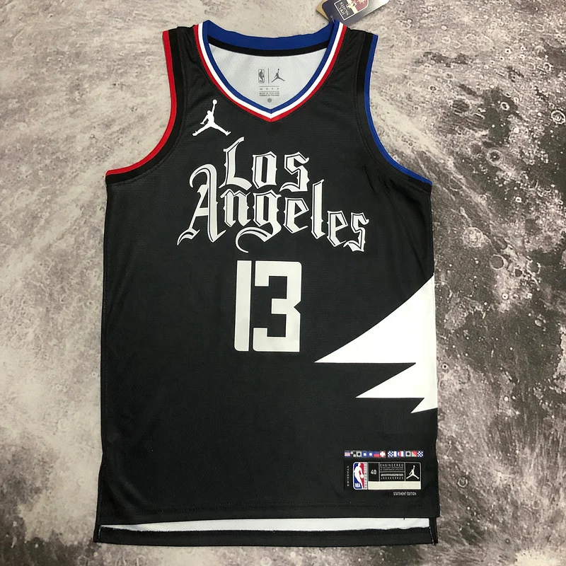 2023 Season   NBA Los Angeles Clippers Basketball jersey    trapeze  limited  #13   GEORGE