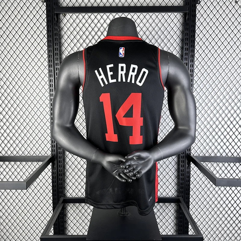 2024 Season NBA Miami Heat basketball jersey city version #14 HERRO