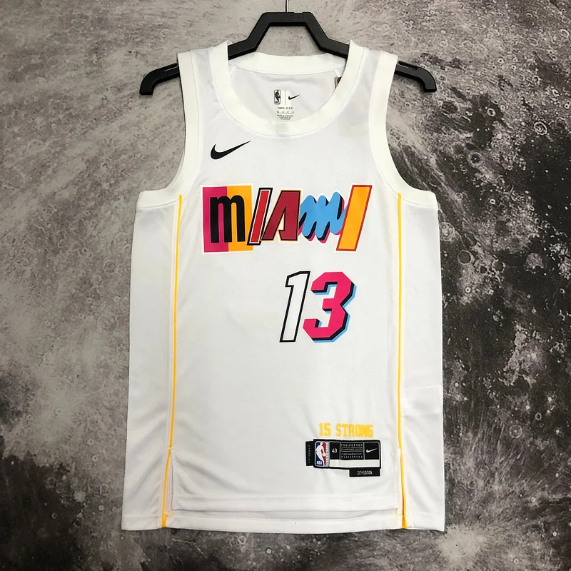 2023 Season NBA Miami Heat basketball jersey city version ADEBAYO