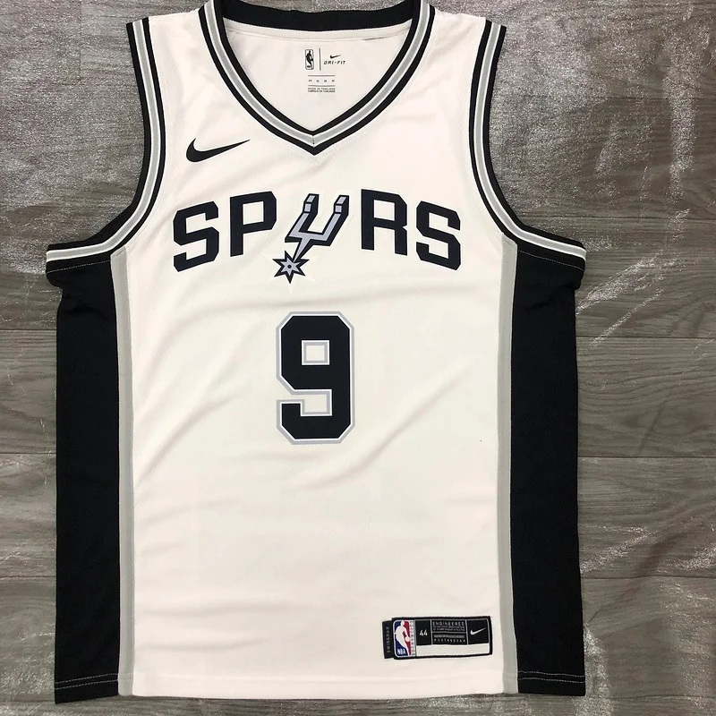 San Antonio Spurs Basketball Jersey White #9 PARKER