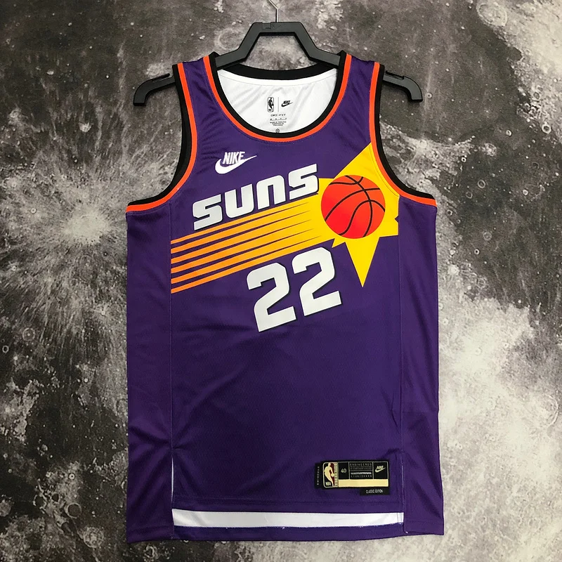 2023 Season NBA Phoenix Suns Basketball jersey Retro #22 AYTON