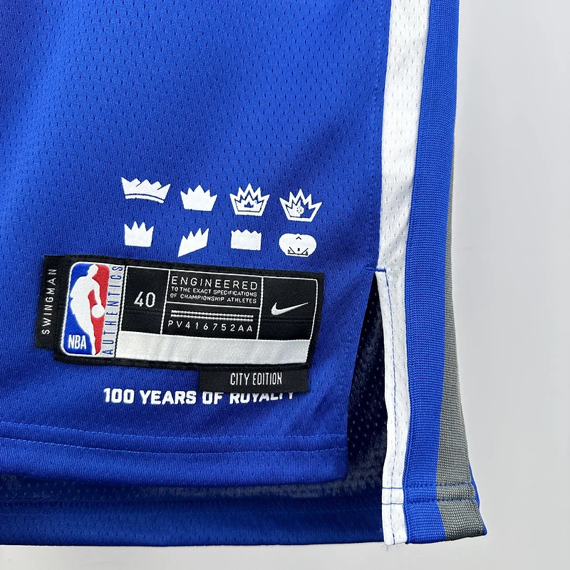 2024 Sacramento Kings Basketball Jersey city version #5 FOX