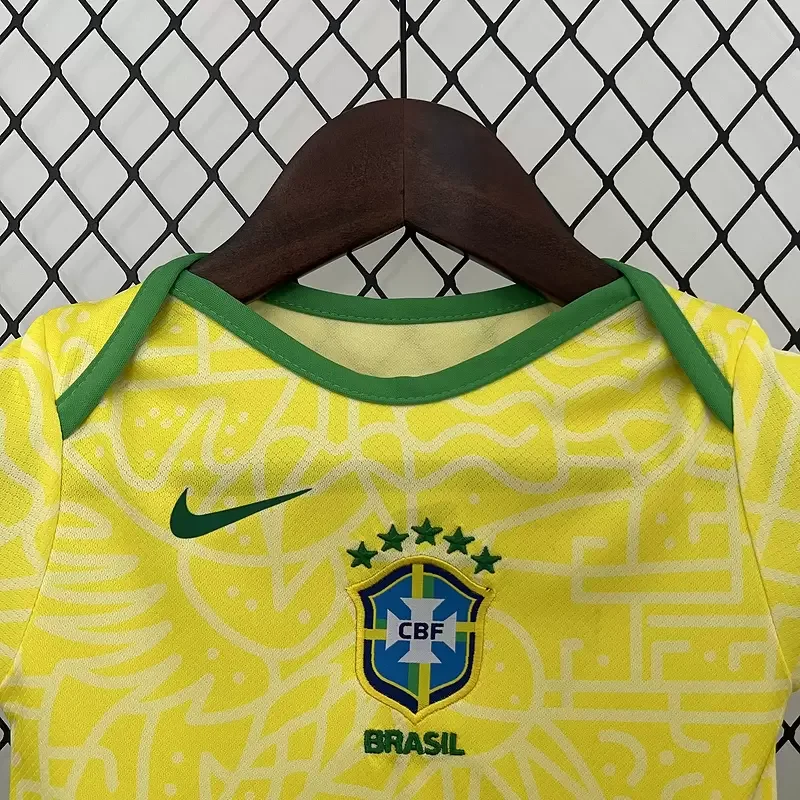 2024 Brazil Baby uniform Home jersey