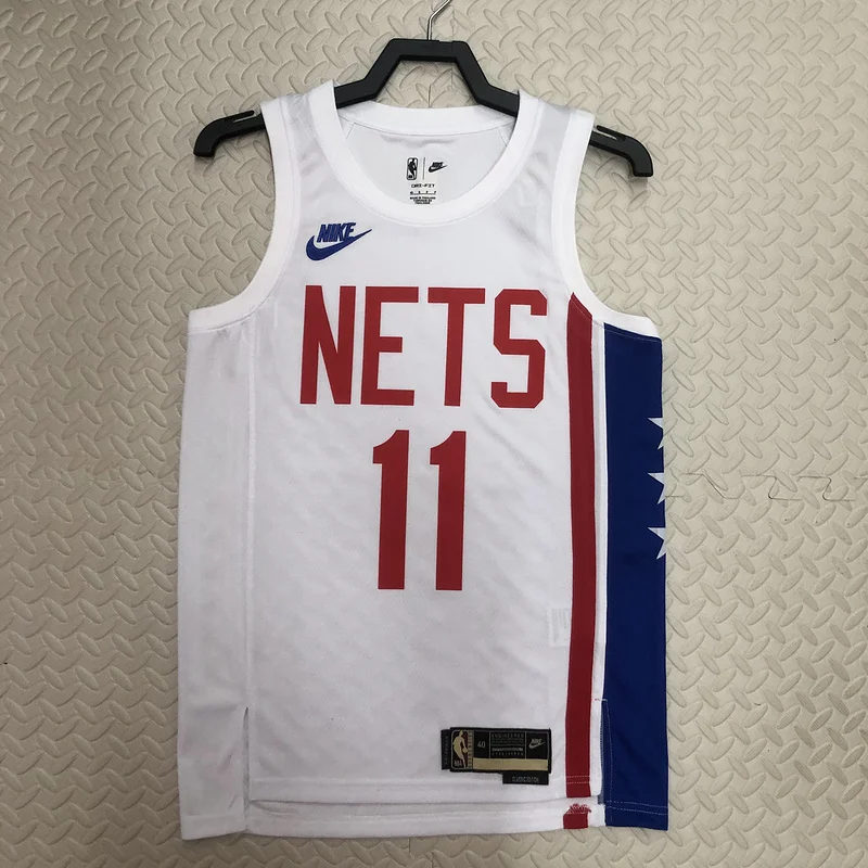 2023 Season Brooklyn Nets Basketball jersey Retro #11 IRVING