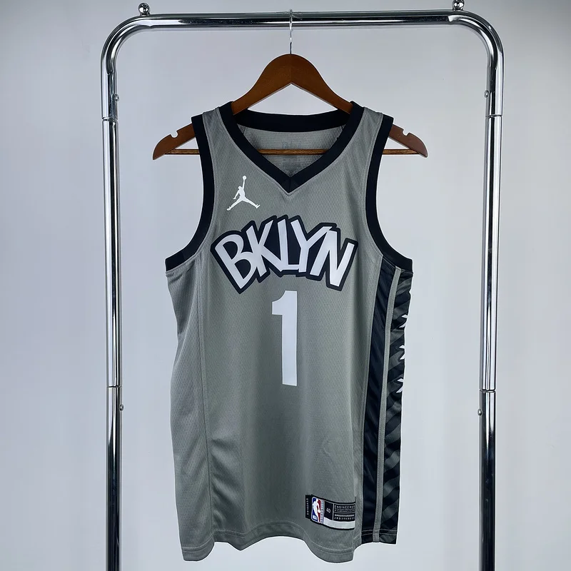 Brooklyn Nets Basketball jersey Flyer style limited #1 BRIDGES