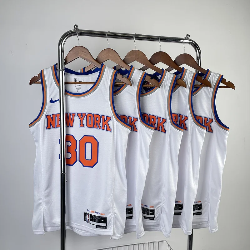 2023 New York Knicks Basketball Jersey White #9 BARRETT