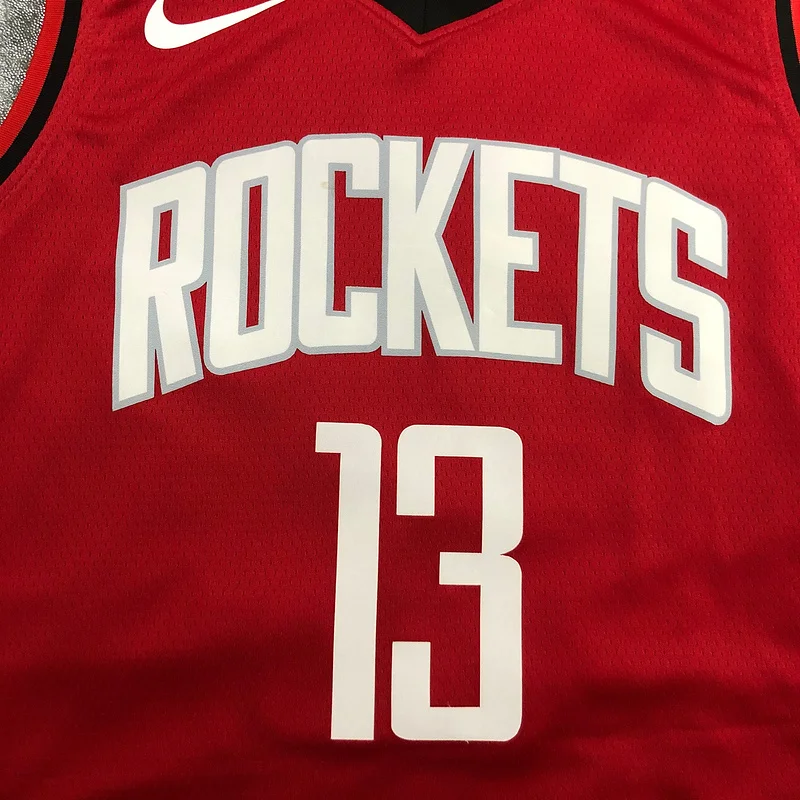 2021 Houston Rockets Basketball Jersey Red #13 HARDEN