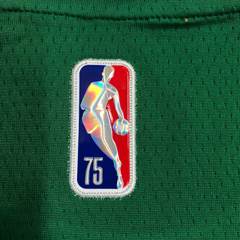 75th anniversary NBA Boston Celtics Basketball Jersey Green #11 IRVING