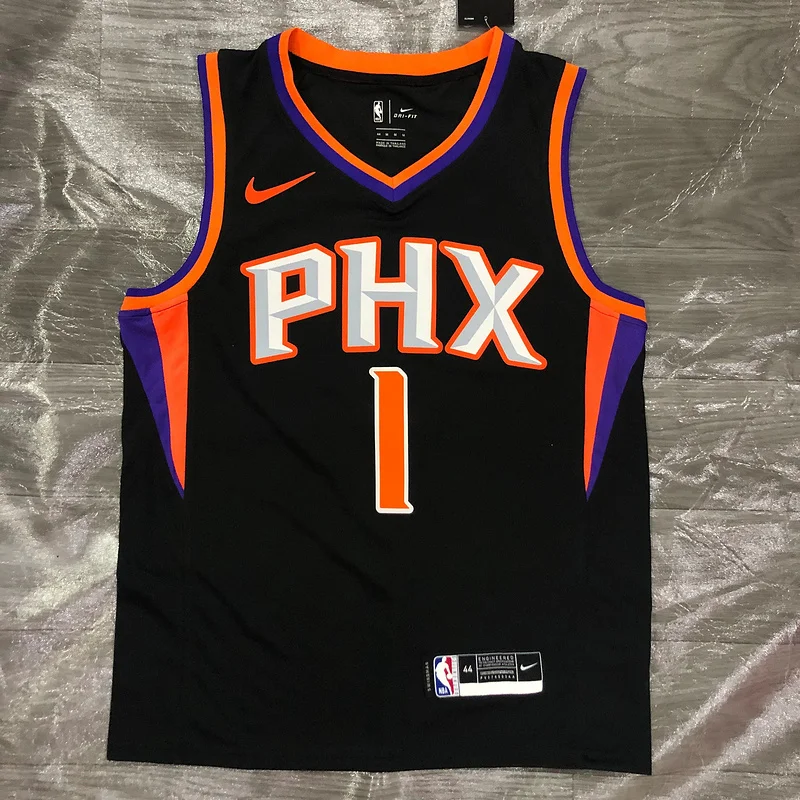 NBA Phoenix Suns Basketball jersey Black #1 BOOKER