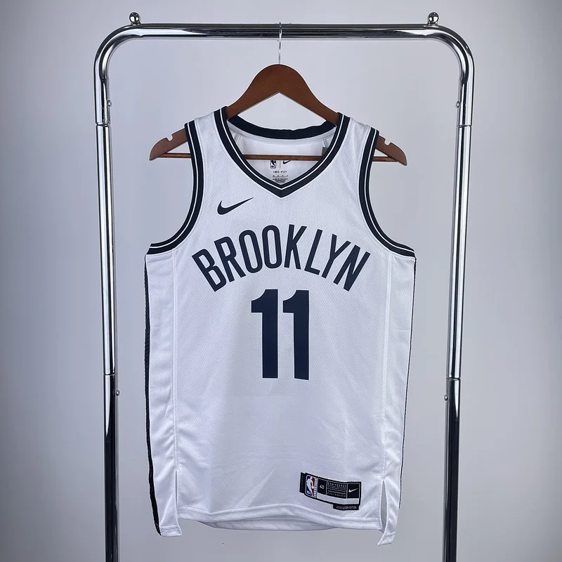 2023 Season Brooklyn Nets Basketball jersey White #11 IRVING