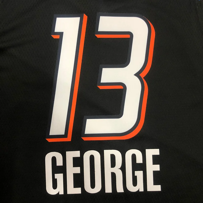 2021 NBA Oklahoma City Thunder Basketball Jersey city version #13 GEORGE