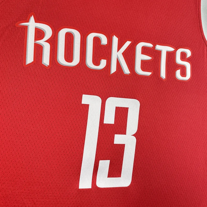 2019 Houston Rockets Basketball Jersey Aawy Red #13 HARDEN