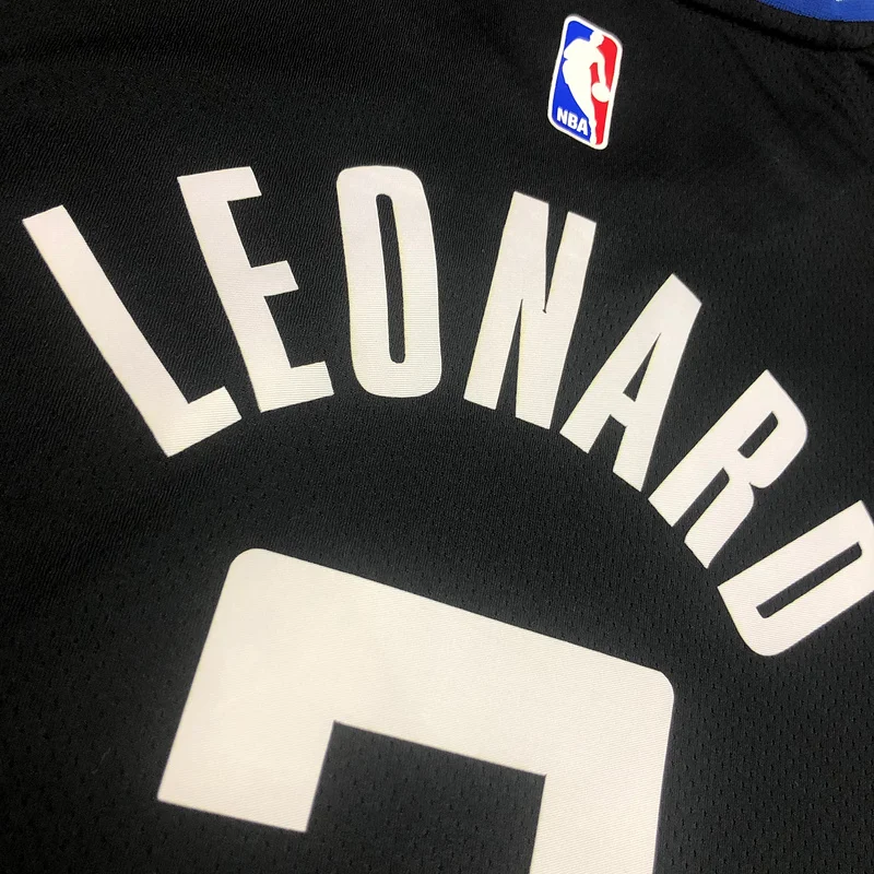 2021 Season NBA Los Angeles Clippers Basketball jersey Jordan  theme  limited  city version  #2   LEONARD