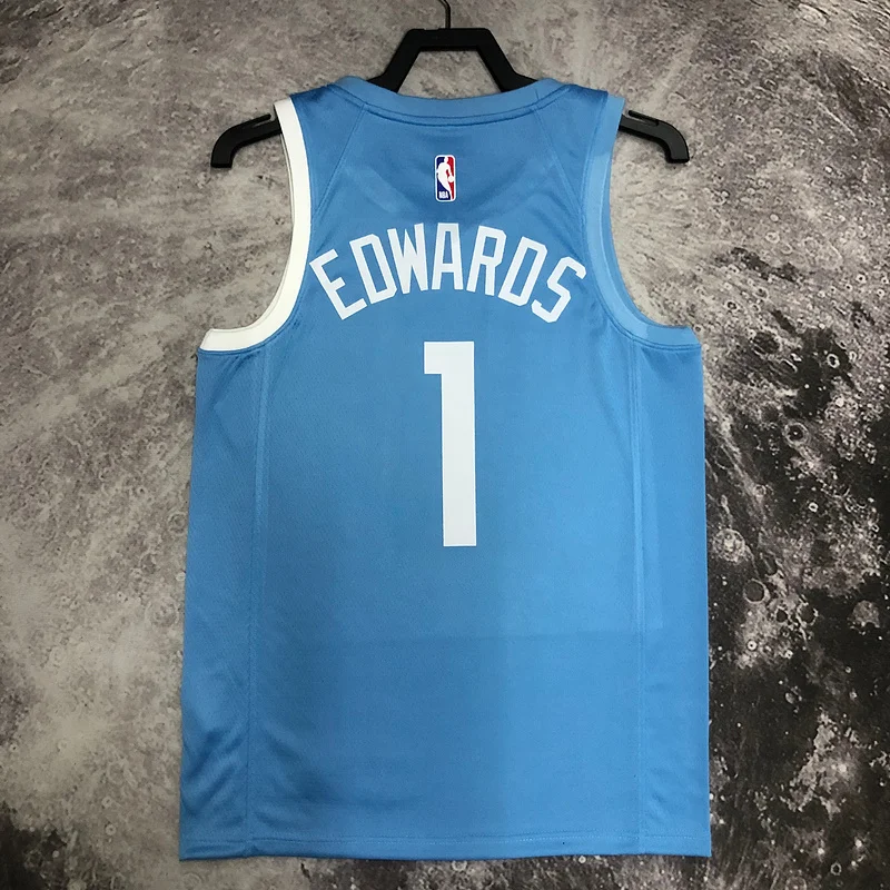 Minnesota Timberwolves Basketball Jersey #1 EDWARDS