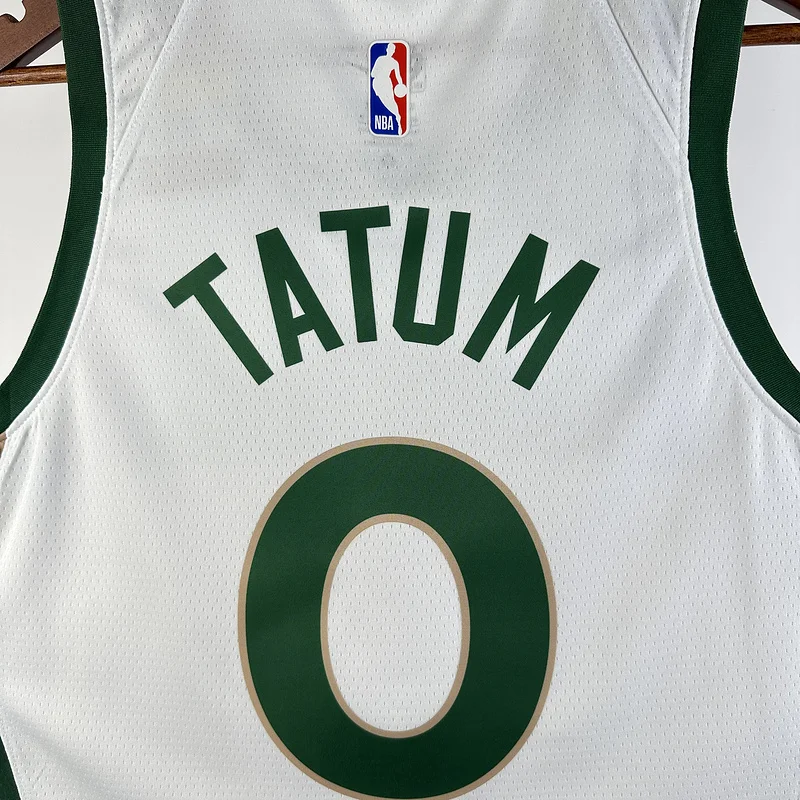 2024 Season NBA Boston Celtics Basketball Jersey city version #0 TATUM