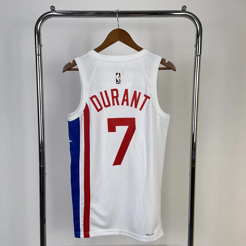 2023 Season Brooklyn Nets Basketball jersey Retro #7 DURANT