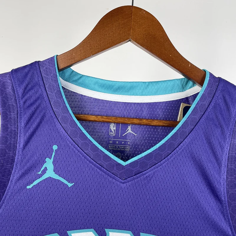 2023  Charlotte Hornets Basketball Jersey   trapeze  limited #1  BALL