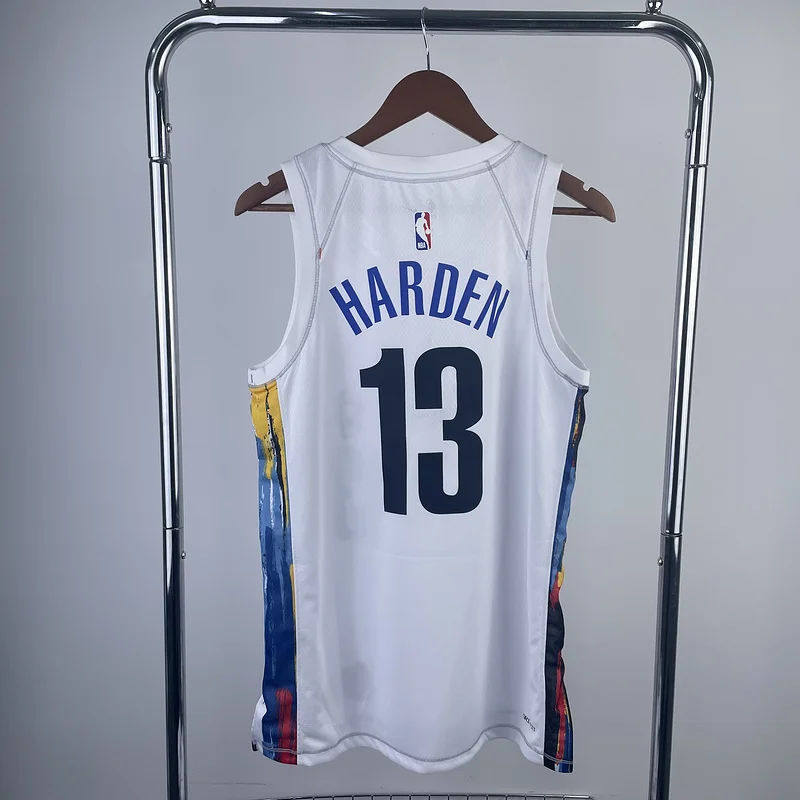 2023 Season Brooklyn Nets Basketball jersey city version #13 HARDEN