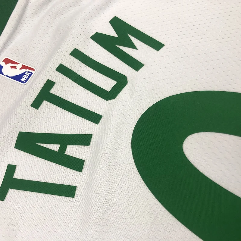 2021 Season NBA Boston Celtics Basketball Jersey city version #0 TATUM