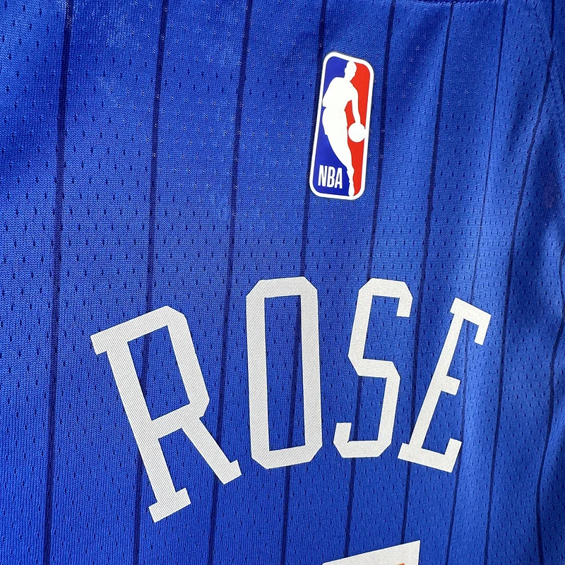 2024 New York Knicks Basketball Jersey city version #4 ROSE