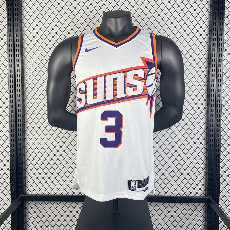 2024 Season NBA Phoenix Suns Basketball jersey Home White #3 BEAL