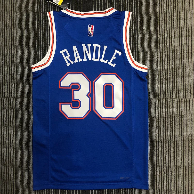 75th anniversary New York Knicks Basketball Jersey trapeze limited #30 RANDLE