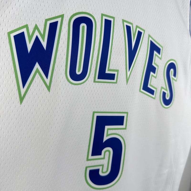 2024 Minnesota Timberwolves Basketball Jersey Retro