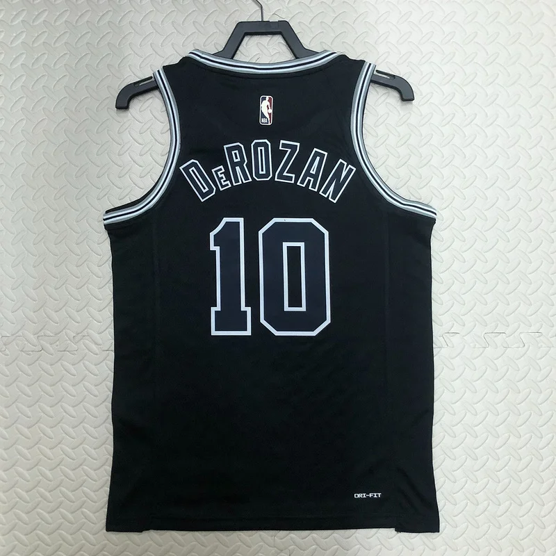 2023 San Antonio Spurs Basketball Jersey Retro #10 DeROZAN