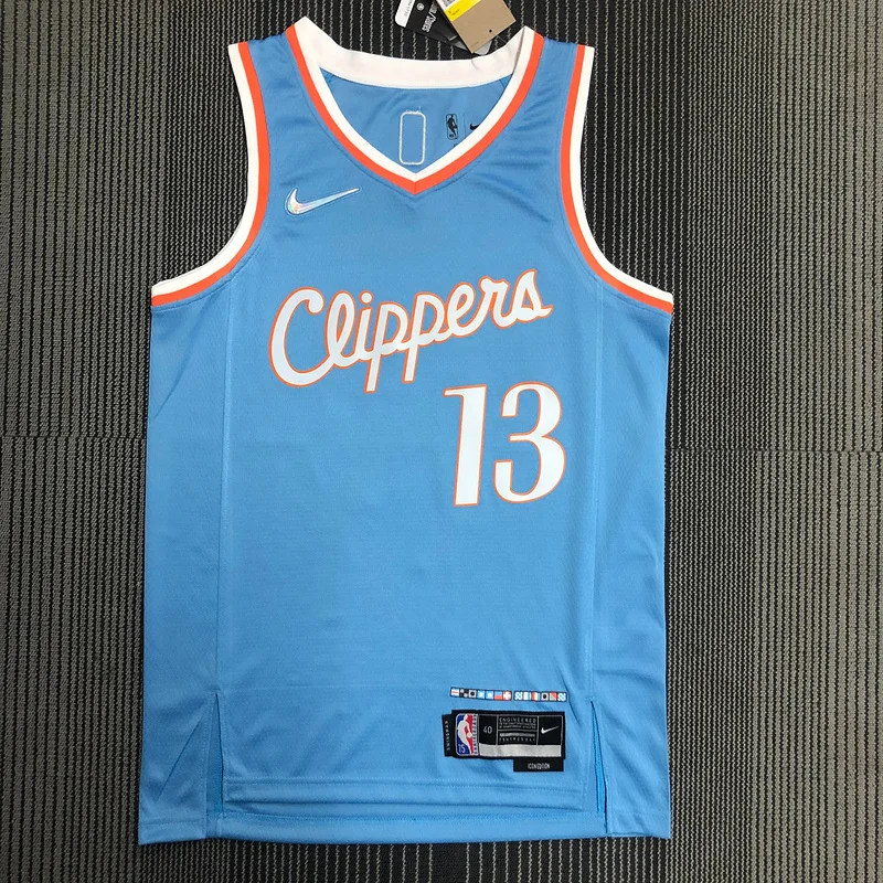 2022 Season NBA Los Angeles Clippers Basketball jersey   city version  #13   GEORGE