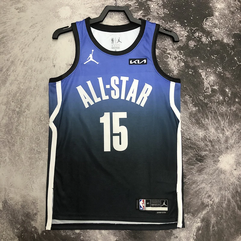 2023 Season All-Star NBA Denver Nuggets Basketball jersey Blue #15 JOKIC