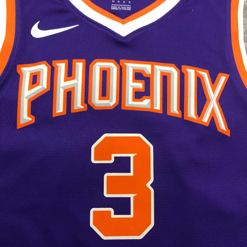 NBA Phoenix Suns Basketball jersey Purple #3 PAUL