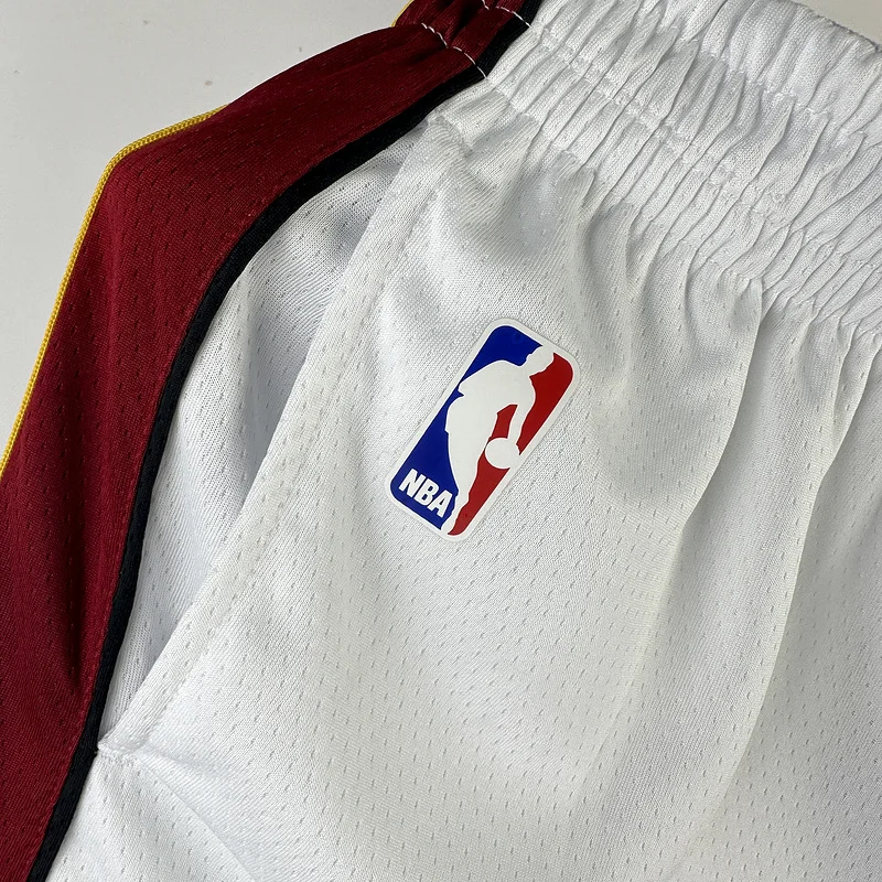 NBA Miami Heat basketball jersey Home White Shorts