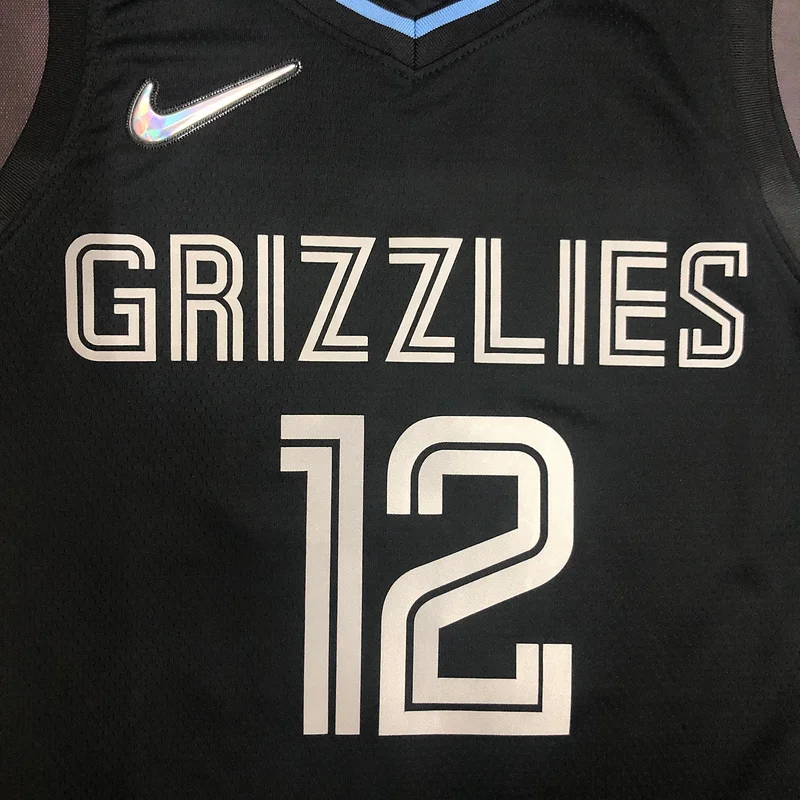 NBA Memphis Grizzlies Basketball JerseyHonor version #12 MORANT