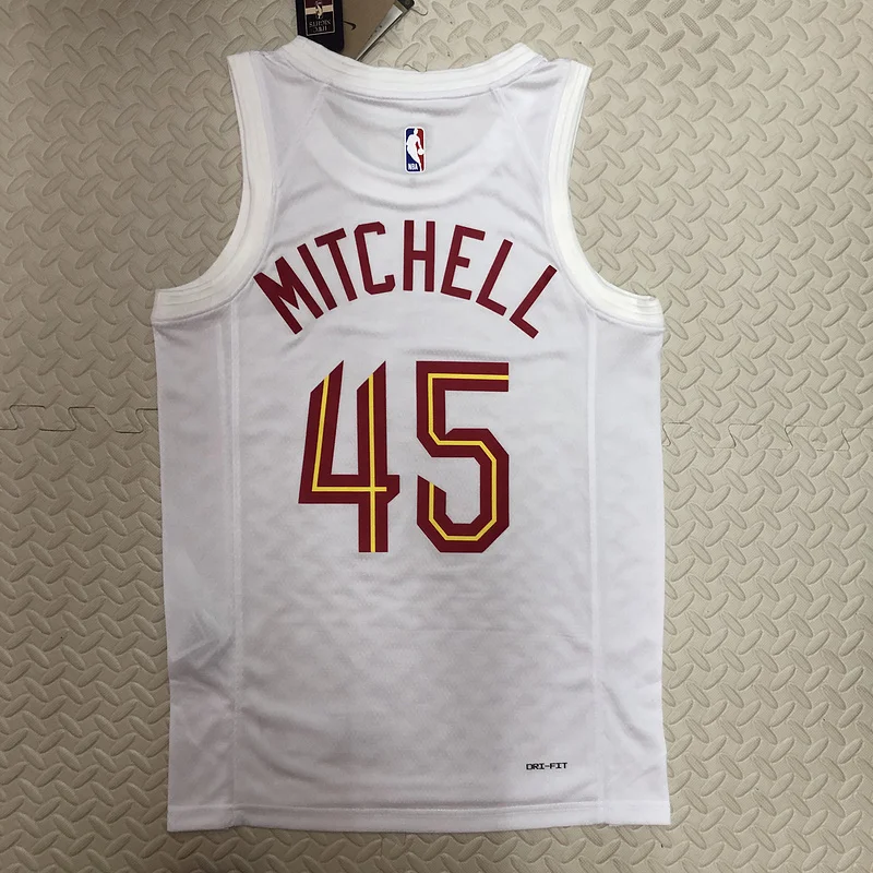 2023 Cleveland Cavaliers Basketball Jersey Home #45 MITCHELL