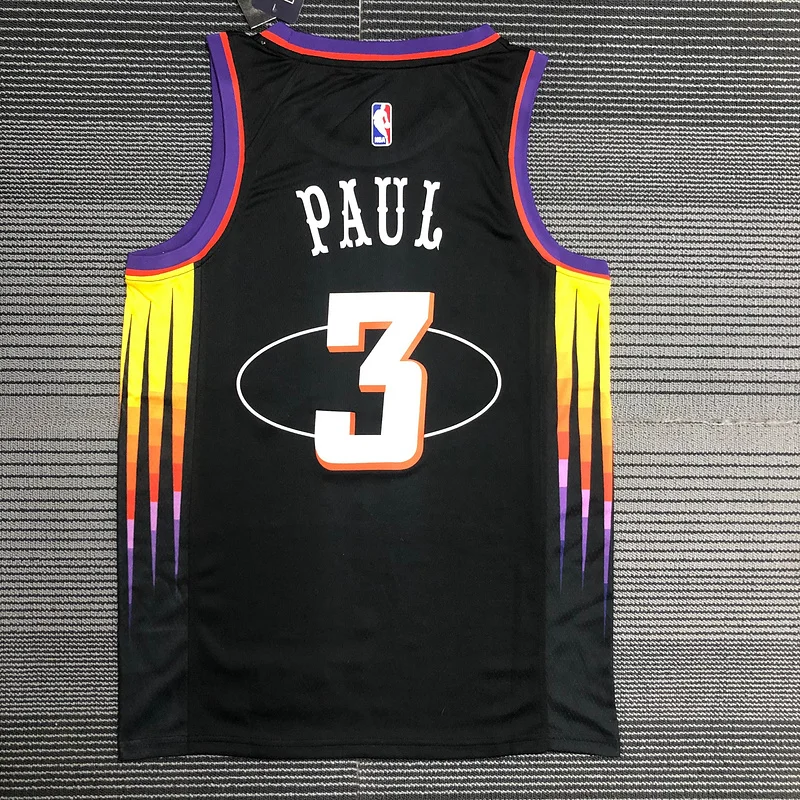 2022 Season NBA Phoenix Suns Basketball jersey city version #3 PAUL