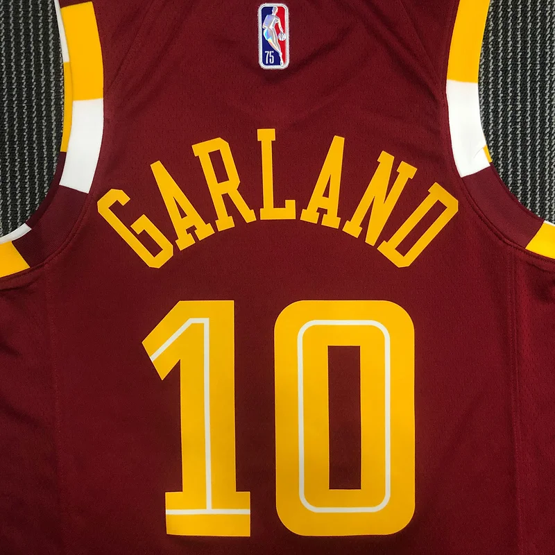 2022 Cleveland Cavaliers Basketball Jersey city version #10 GARLAND